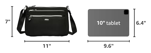 Image of ETidy Casual Nylon Shoulder Bag For Women | Large Capacity, Waterproof, Lightweight, Fashion Crossbody Bag, Handbag, Purse, Hobo Bag