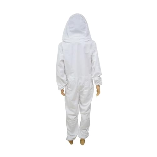 Traje antiabejas 2XL de alta seguridad con velo para trabajar en el apiario sin picaduras 5