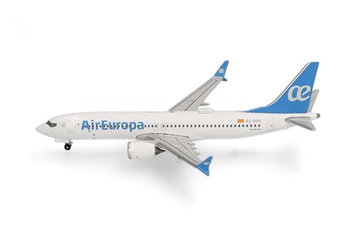 Boeing 737 MAX 8 Air Europa Herpa 1/500 miniatura modelismo avión 2