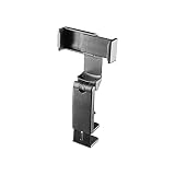cellularline | Travel Holder | Supporto smartphone compatto da viaggio universale - Aggancio a pinza - Dotato di doppio snodo con rotazione a 360° - Nero