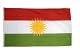 Kurdistan Flagge 150 x 250 cm aus Polyester mit Ösen