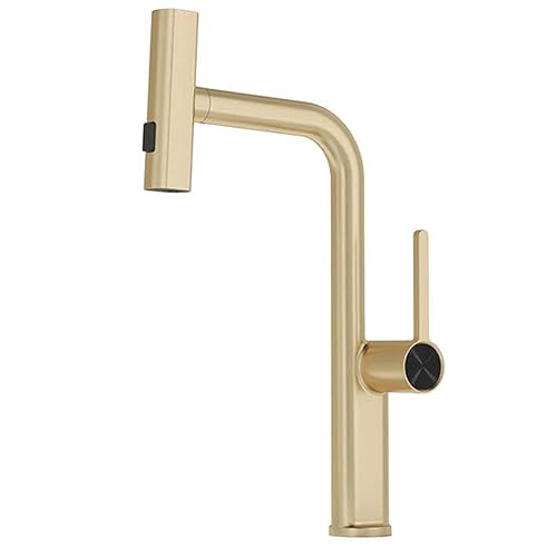 Robinet de cuisine douchette extractible et jet cascade eau potable