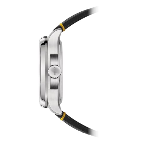 MIDO Multifort TV Big Date - Swiss Automatic Watch for Men - 40mm Case with Transparent Caseback