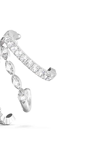 Boucles d'oreilles Guess JUBE03296JWRHT-U pas de gemme taille unique - 3