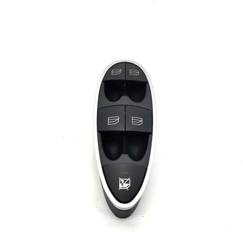 Interrupteur de vitre électrique chromé 2118213679 pour commande fluide