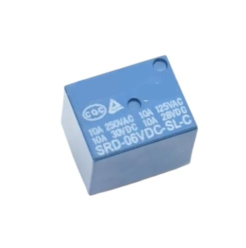 Relais SRD-06VDC-SL-C de puissance 6 V type PCB pour circuit imprimé miniature