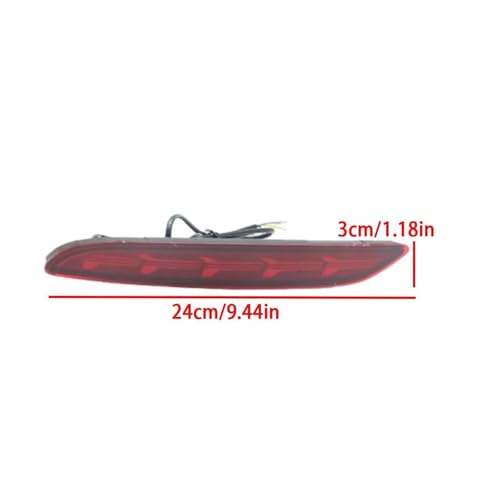 Reflector LED Parachoques Trasero para Chevy Cavalier 2019 Intermitente Secuencial 5