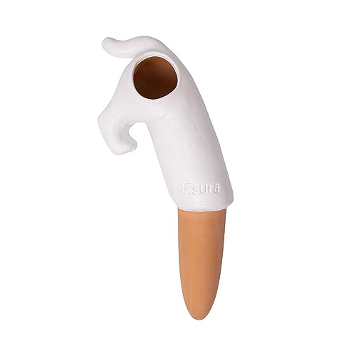 Fisura - Self-watering for original pots. Black automatic watering system in the shape of a dog. Watering system for indoor plants with a capacity of 100 millilitres. Material: terracotta. - Image 2