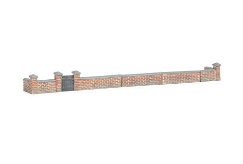 Hornby - R7354 - Front and Left Hand Victorian Terrace House Garden Wall, Brick - Image 3