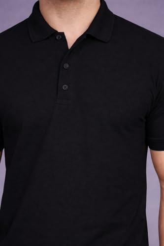 Image of Men Regular fit Polo Neck T Shirt||Casual Wear ||Half Sleeve Tshirt for Men
