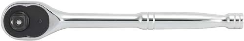 Image of Neiko 03103A 1 /2 Inch Ratchet Wrench, 72-Tooth Reversible Ratchet, Quick Release 1 /2 Drive Ratchet, 10 Inch Oval Head Socket Wrench, CR-V Steel Rachet Wrench