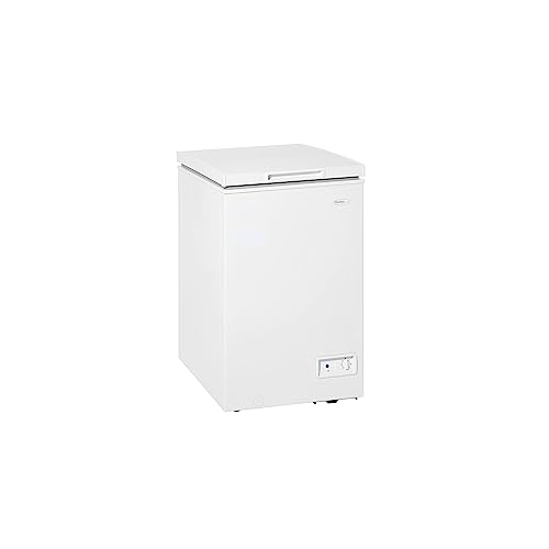 Danby DCF035A6WM 3.5 cu. ft. Square Model Chest Freezer DOE Front mounted mechanical thermostat: Easy to use, adjustable variable temperature range on Fridge.com