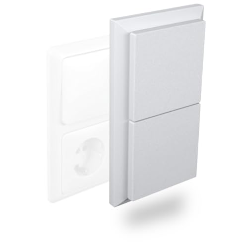 Cadelux Universal Lichtschalter Abdeckung (2-fach Rahmen)