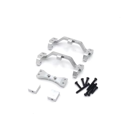 Pièces WPL C24 C14 accessoire voiture RC : tige de servo métal argent pour upgrade 1/16