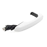 LIRU Car Exterior Door Handle,White Outer Side Door Handle Cover Trim for Land Rover for Range Rover Sport 2014-2018;for Range Rover Evoque 2016-2017;Discovery 5 2017 Replace #LR061200