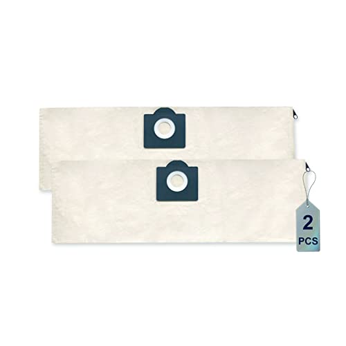 AVAENZO Lot de 2 Sacs à Poussière Lavables en Tissu Réutilisable pour Karcher WD3 WD 3 Premium MV3 WD3200 SE4001 6.959-130.0 Sacs d'aspirateur