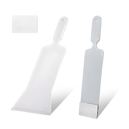 Image of Yourkar 2 PCS Car Paddle Bulldozer Squeegee, Long Handle Window Tint Film Installation Tools, Paddle Bulldozer Scraper for Car Front Rear Windows Glass Cleaning, Car Accessories