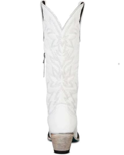 Lane Boots Smokeshow - Matte White4