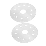 BESTYASH 2 Piezas Placa Difusora de Calor Acero Inoxidable Difusor para Cocina Inducción Conducción Térmica Uniforme Compatible con Ollas y Sartenes