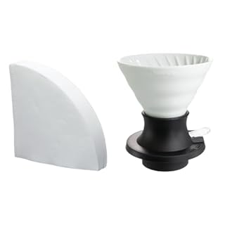 Hario V60 Ceramic Immersion Dripper "Switch", 200ml White