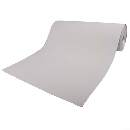 PETSTIBLE Papier peint autocollant, résistant à l'humidité et au bruit, 50 x 1000 cm, papier peint à isolation thermique pour décoration de maison (gris)