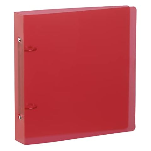Viquel - Flexible School Ring Binder 17 x 22 cm - Red Cover