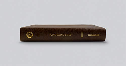 The Holy Bible ESV English Standard Version Journaling Bible: ESV Journaling Bible Mocha,Bonded Leather,Threshold Design