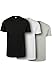 Produktbild Urban Classics Herren Basic Tee 3-Pack T-Shirt, Mehrfarbig (Black/White/Grey 01563), Medium (Herstellergröße: M) (3er Pack)