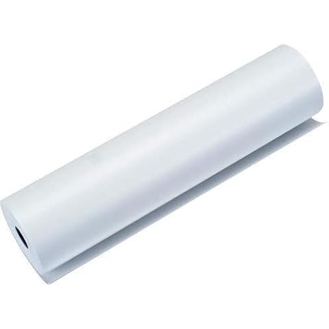 ECG Paper Depot LB3663 Standard Perforated Roll Paper, Thermal, (Pack of 6), For Brother Printers Cover