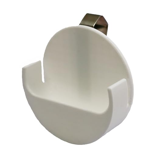 White Car Visor Clip Holder for ZYN, Nicotine Pouch Organizer with Secure Storage, Lightweight, Durable & Universal Fit for All Vehicles, Unique Gift for Smoker