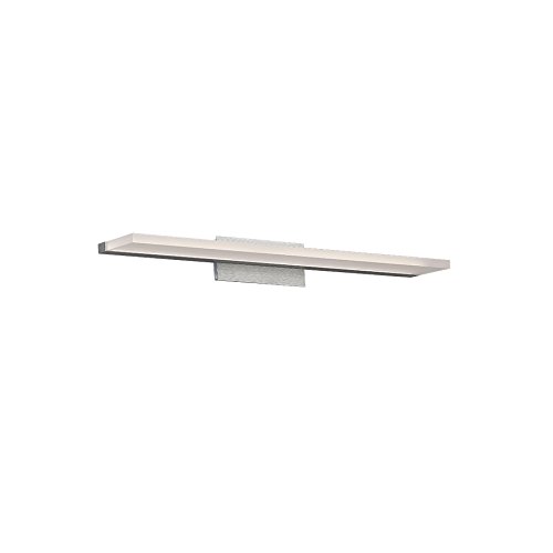 Level 24in LED Bathroom Vanity or Wall Light 3500K in Brushed Aluminum