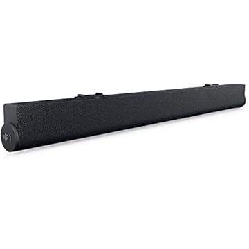 Caixa de Som Slim com Microfone para Monitor Dell SoundBar SB522A