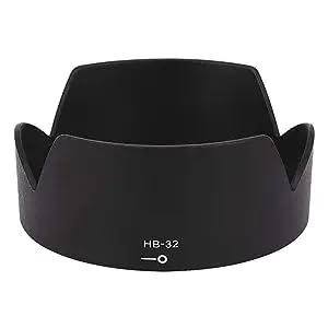 FLYING COLLECTION® HB-32 Camera Lens Hood for Nikon 18-140mm, and 18-105mm (HB-32 Lens Hood)-image-0