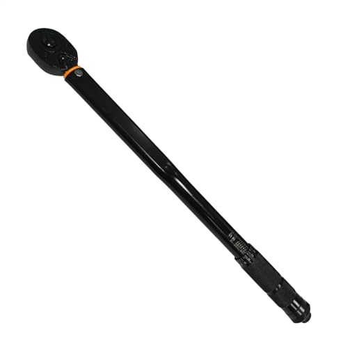 Clé dynamométrique réglable en métal noir outil à hand portable durable - 7