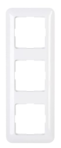 Kopp Abdeckrahmen 3-fach Cadiz Arktis-Weiß