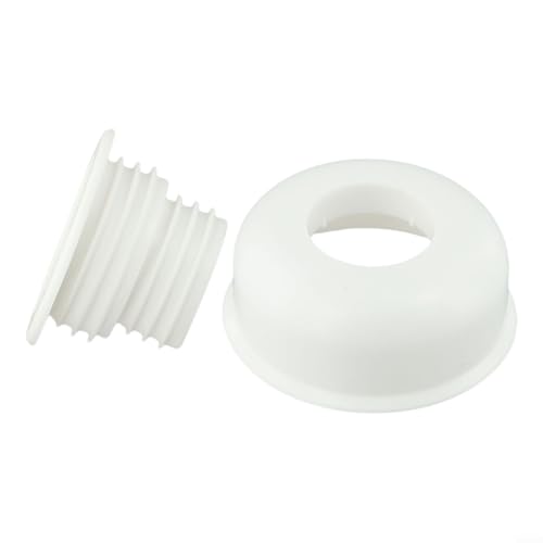 Válvula antiodor de silicona blanca para desagüe de piso, sellado automático por gravedad, para baño, cocina y inodoro miniatura 2