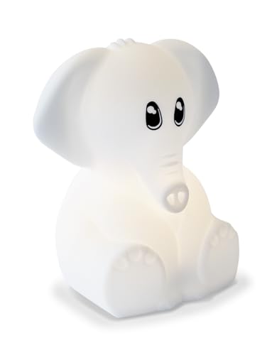 KIDYWOLF Nachtlicht mit Farbwechsel Elefant 15cm