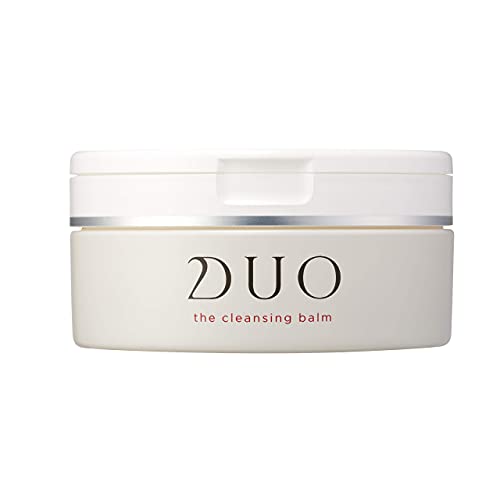 DUO The Cleansing Balm, 3.5 oz (90 g), Makeup Removal [Moist Type] Gentle Rose Scent, Cleansing with New Feelings> Eyelash OK W No Face Wash Needed