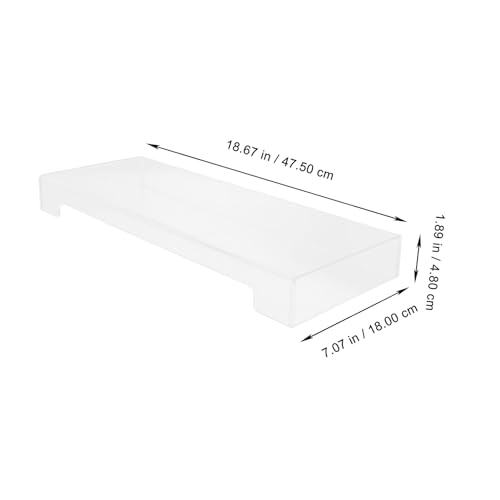 Protector de teclado acrílico OSALADI para mantener tu setup de escritorio limpio 3