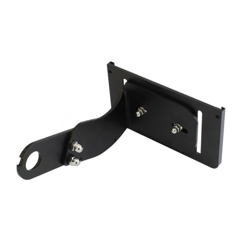 Support plaque immatriculation montage latéral cadre relocalisateur arrière Softail 04-17