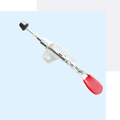 Image of 4PCS Carbon Steel Type 301A, 16mm Travel, 45KG (100lb) Push-Pull Latch Clamp, quick clamping tool, Tooling Clamp, Linear Stroke Toggle Clamp