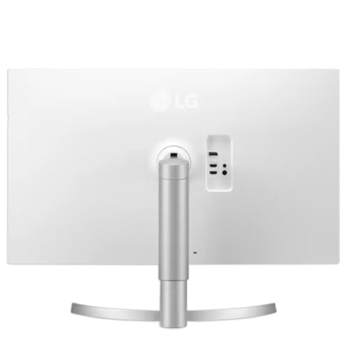 Image of LG 32 Inch Ultrafine IPS 4K UHD Monitor, Widescreen, AMD FreeSync, HDR10, 95% DCI-P3, Black Stabilizer, Dual Controller, DisplayPort & HDMI, 3-Side Borderless, Tilt /Height Adjustment Stand, White