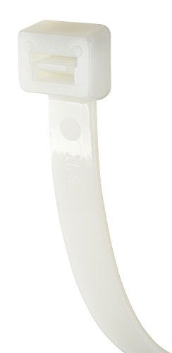 Image of Gardner Bender 46-424 Heavy-Duty Cable Tie, 24 inch, 180 lb, Electrical Wire and Cord Management, Nylon Zip Tie, 50 Pk, Natural White