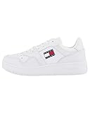 basketball shoes jordan sale Stagione: Autunno/Inverno Tommy Jeans Retro Basket ESS, Zapatilla con Suela Cupsole Hombre, White, 42 EU