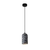 bayde mini lampada a sospensione moderna in terrazzo bianco illuminazione a sospensione lampada a sospensione in cemento a forma di campana creativa lampadario in terrazzo cilindrico in