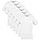 Gildan Men's Crew T-Shirts, Multipack, Style G1100, White, Medium, 6 Count (Pack of 1)