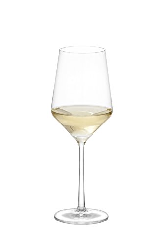 Schott Zwiesel Tritan Crystal Glass Pure Stemware Collection Sauvignon Blanc/Rose/Tasting, White Wine Glass, 13.8-Ounce, 6 Count (Pack Of 1), Clear #TOP2