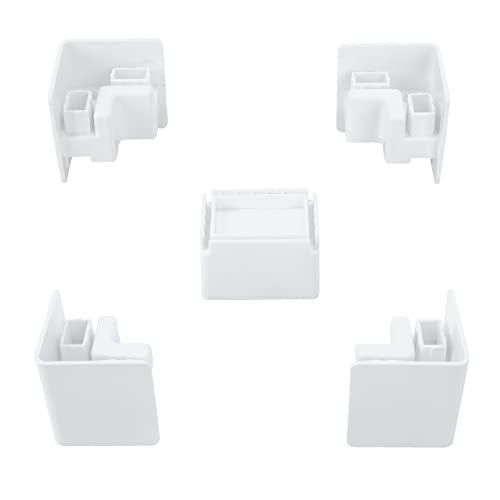 Image of Niteangel Stacker Hamster Cage Accessories - Stacker Cage Wheels or Stacking Holders or Replacement Glass Board for Hamster Gerbil Mice Degu Or Other Small-Sized Pet