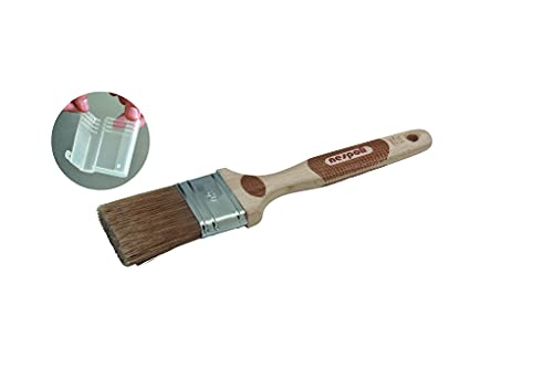 NESPOLI Pinceau plat en bois FSC® et fibres Fillpro lasure 50mm