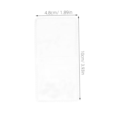 50Pcs Transparent Coin Sleeves Double Sided Pouches for Coin Storage Clear Coin Protectors for Banknotes and Collectors2